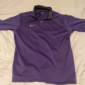 Nike Men’s Quarter Zip Purple Size Medium